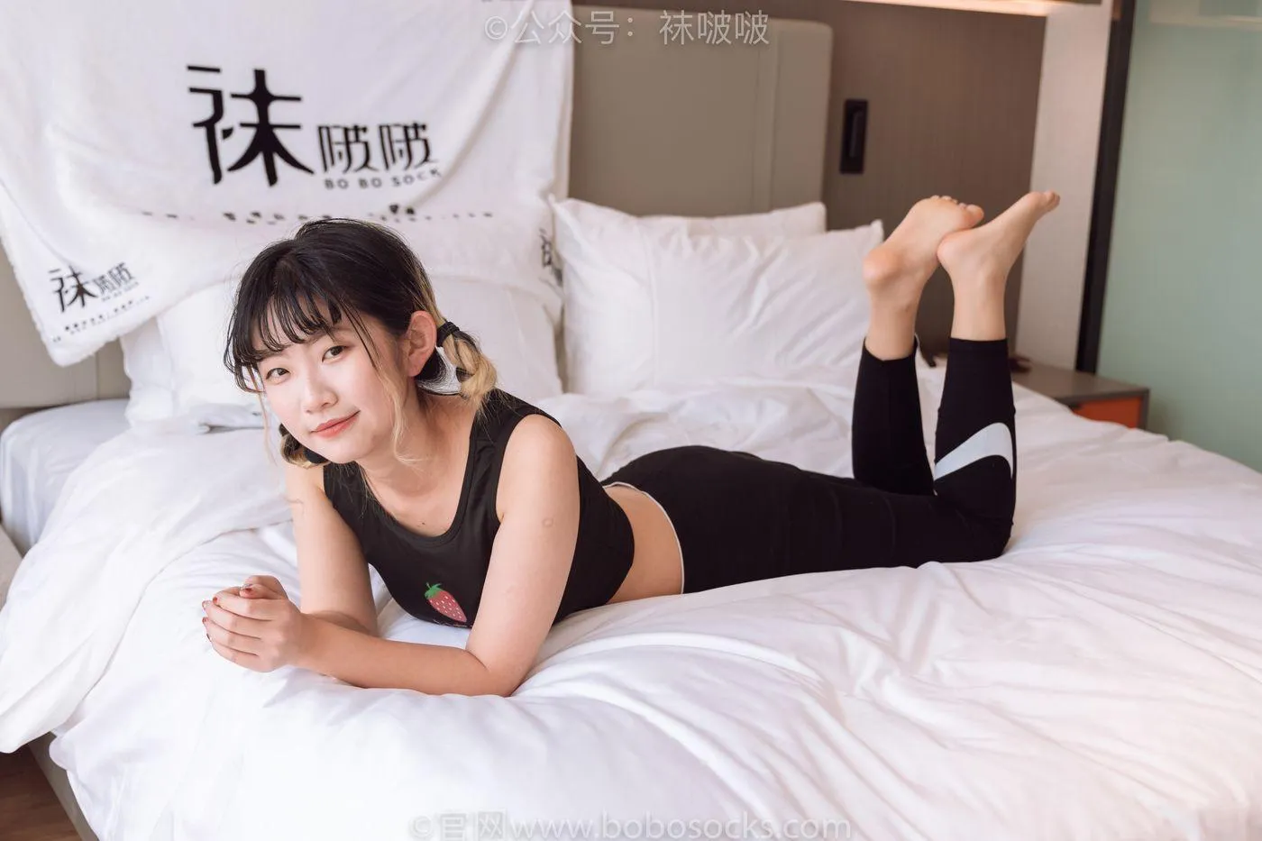[BoBoSocks袜啵啵]NO.059 砂糖-AJ板鞋、白棉袜、裸足 [142P]插图7